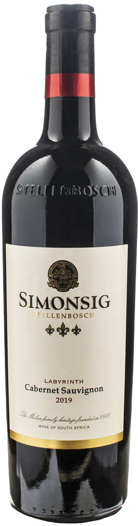 Simonsig Labyrinth Cabernet Sauvignon 2019 - Bottle Hero