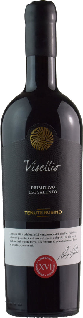 Tenute Rubino Visellio Primitivo 2019 - Bottle Hero