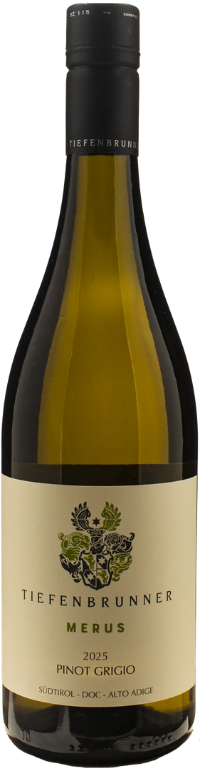 Tiefenbrunner Merus Pinot Grigio 2025 - Bottle Hero