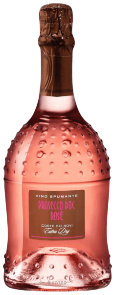 Villa Degli Olmi, Corte dei Rovi Prosecco Rosé Extra Dry NV - Bottle Hero